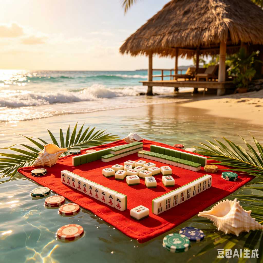 mini mahjong tiles keychain