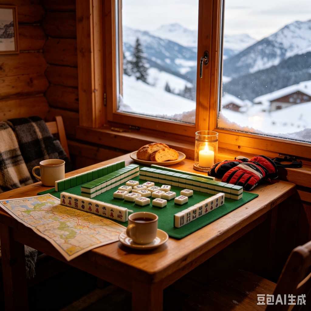 classic text mahjong set