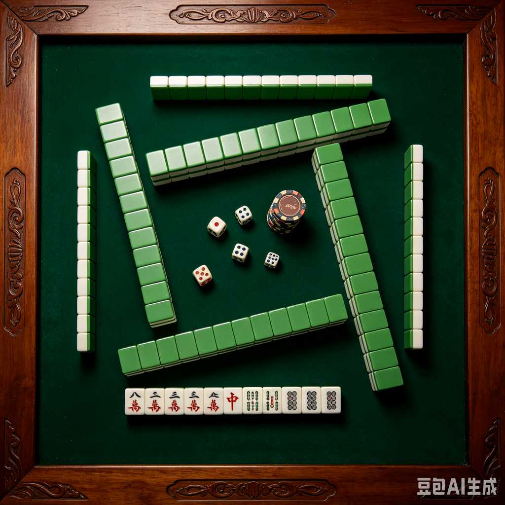 space saving mahjong game set
