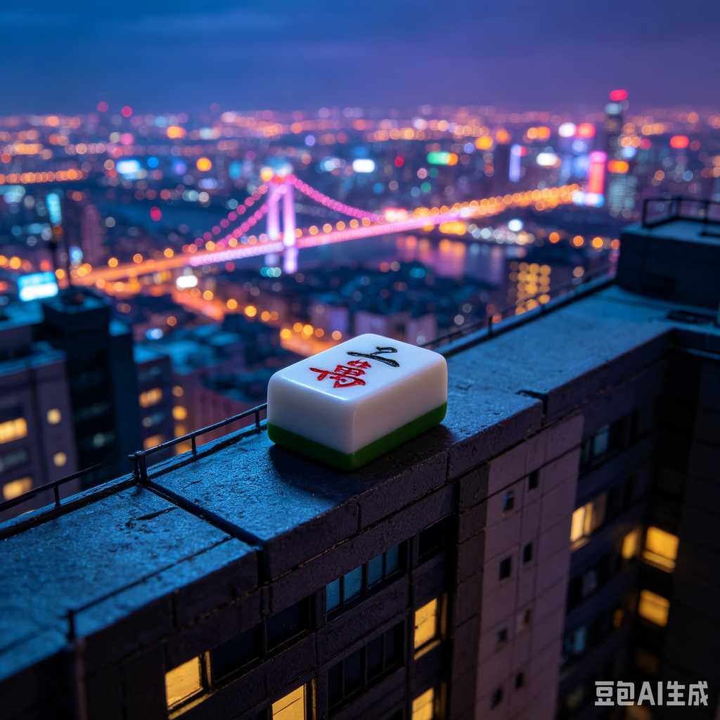 carved pattern mahjong set