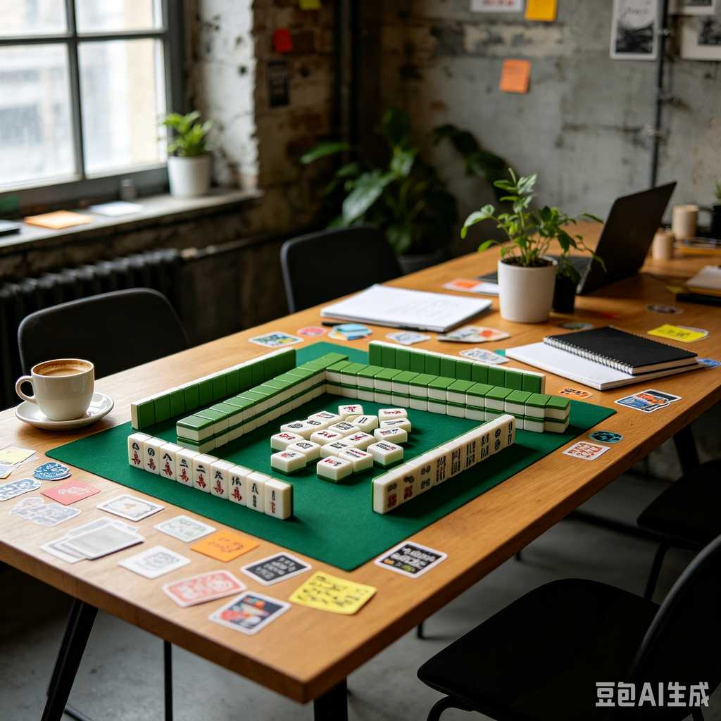 creative mahjong set design