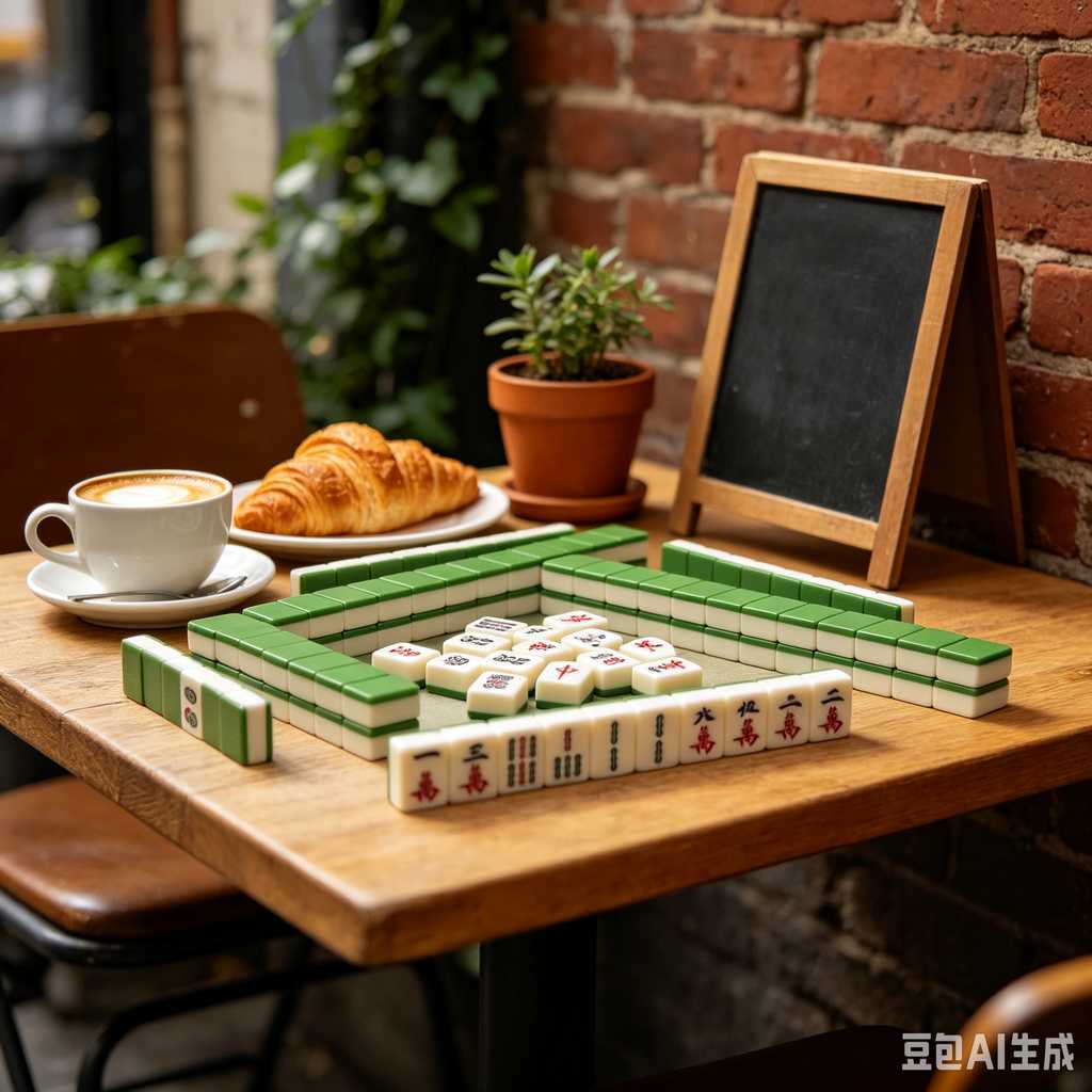 small mahjong mat portable