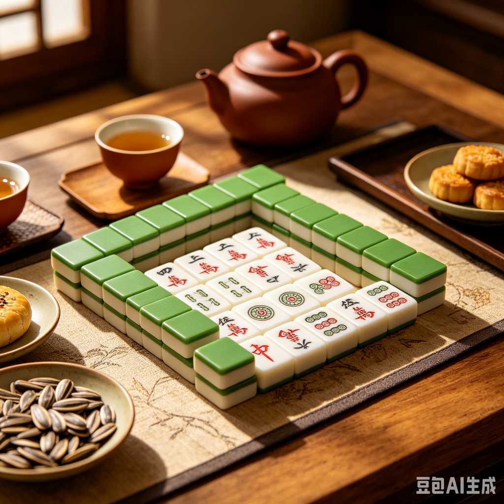 luxury minimalist mahjong set